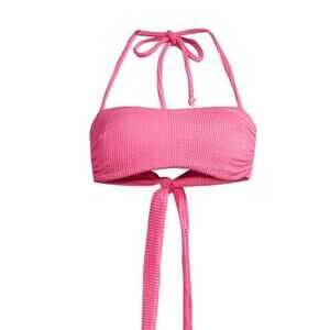 Veronica Beard pink swim bikini‎ top Catarina NWT